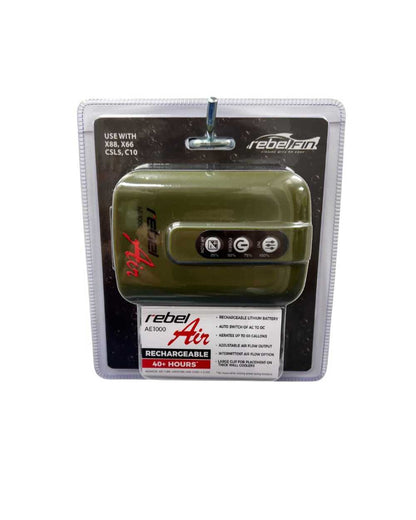 REBEL-FIN AERATOR AE1000 RECHARGEABLE AERATOR W/ USB-C (SOLD 6 EA/CS)