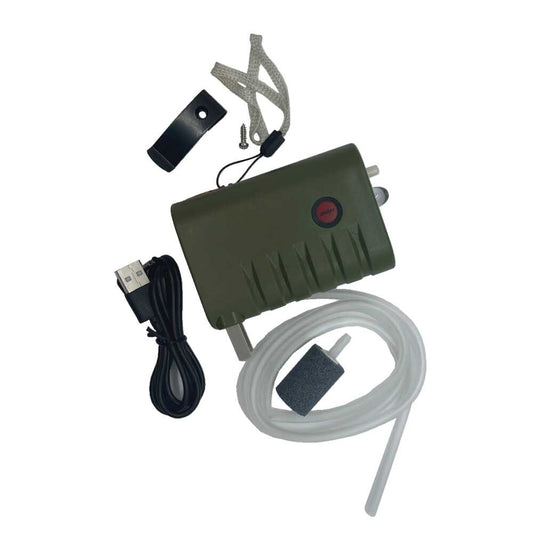 REBEL-FIN AERATOR AE500 RECHARGEABLE AERATOR W/ STONE (SOLD 6 EA/CS)